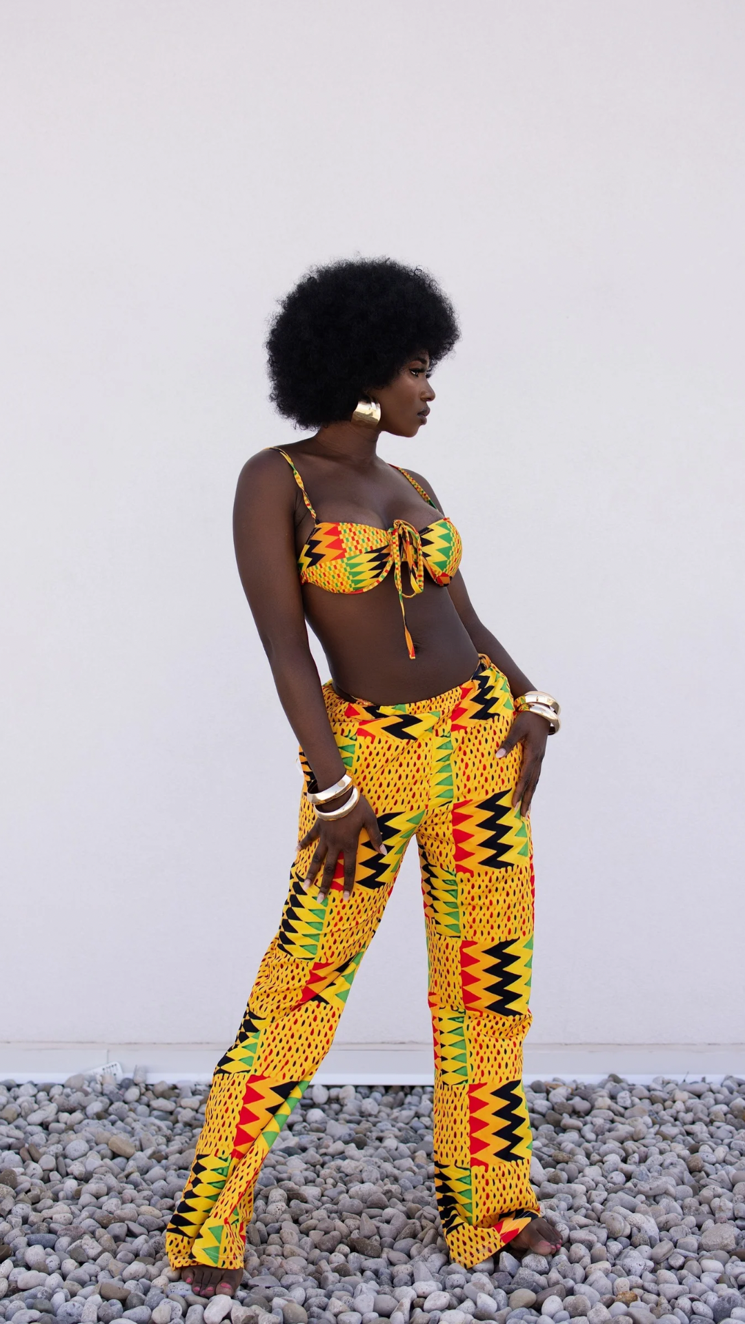 YEAMA  FLARE PANT