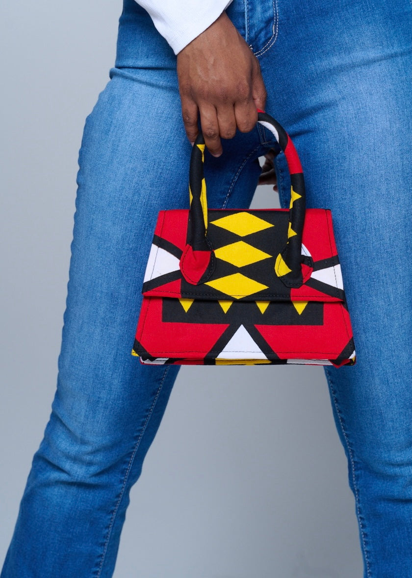 ANGOLA PRINT MINI BAG